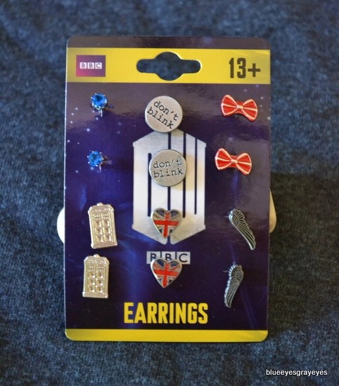 Hot Topic Doctor Who Earring Set